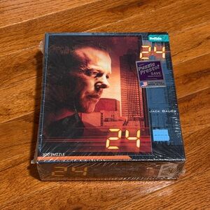 24 Jack Bauer Puzzle - Red and Black Artwork